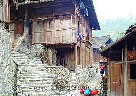 Diaojiaolou, local house